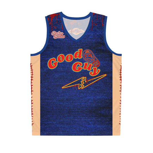 Broken Boltzz Good Guy Basketball Jersey