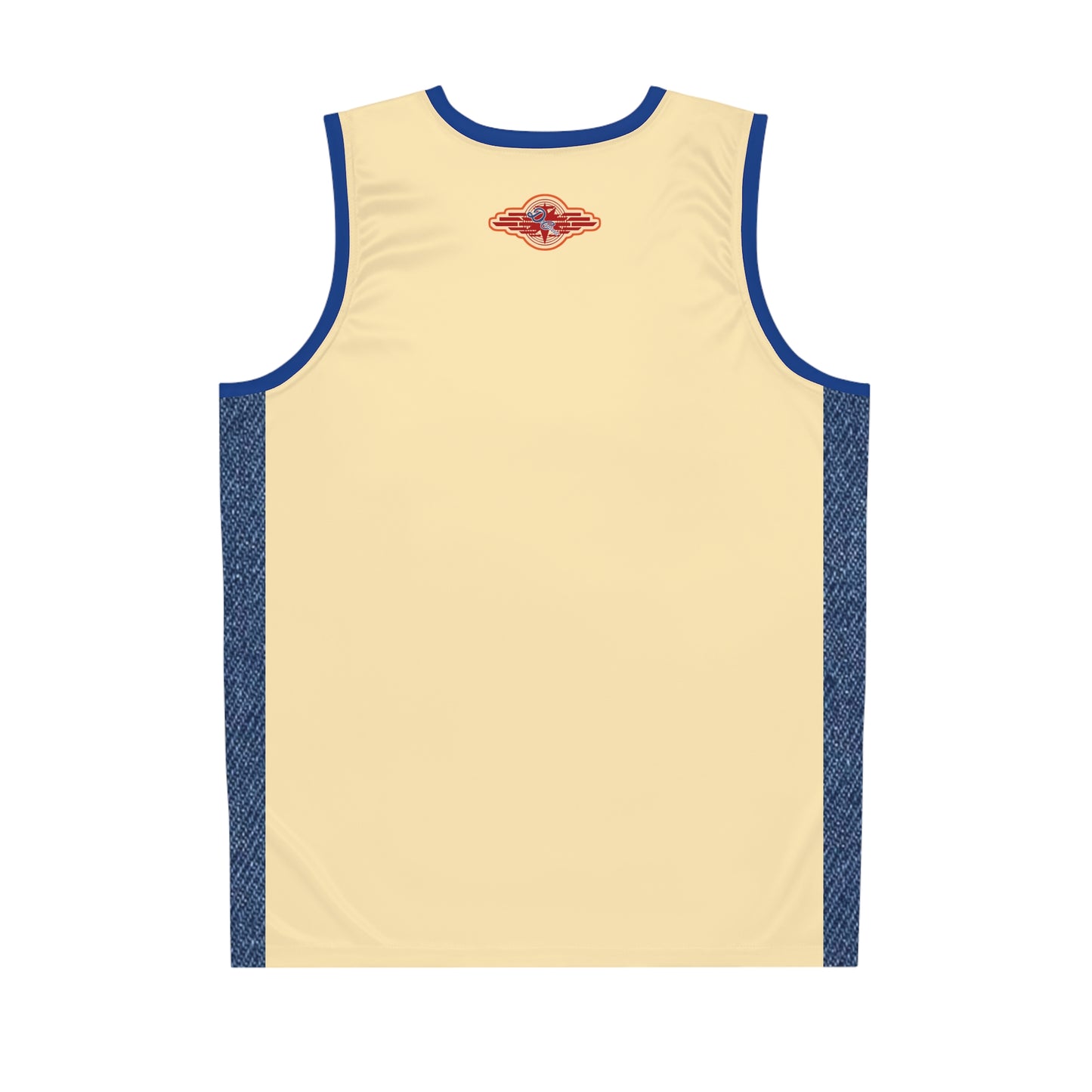 Broken Boltzz Denim Basketball Jersey