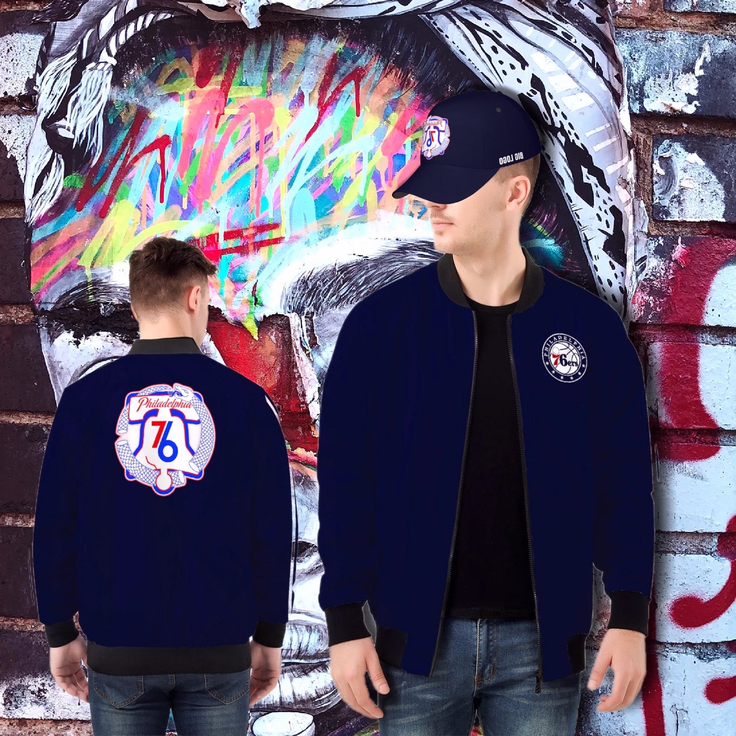 Philadelphia Sixers Big Logo Cap