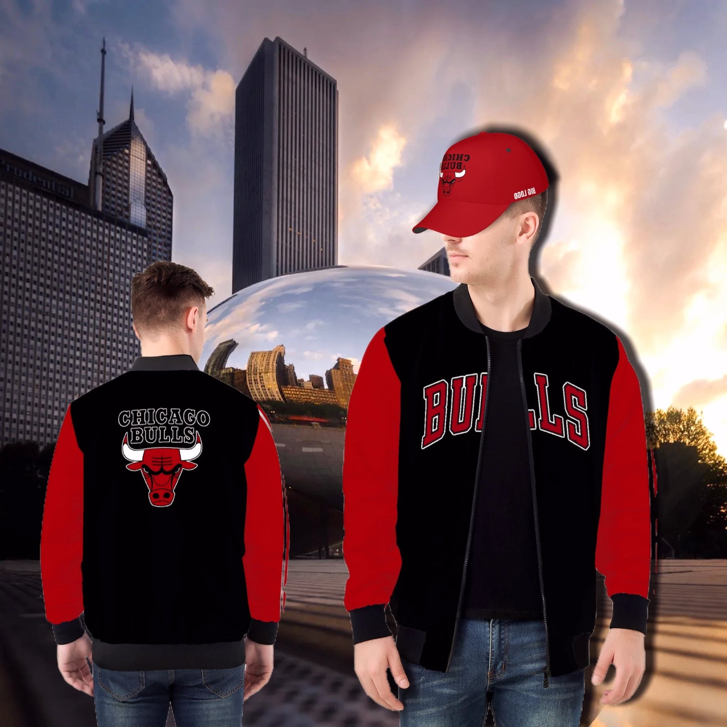 Chicago Bulls Big Logo Cap