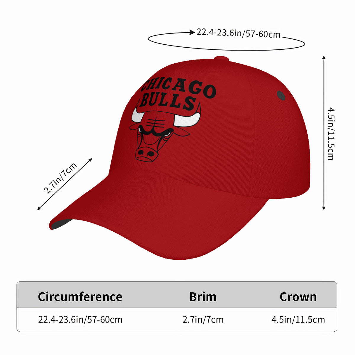 Chicago Bulls Big Logo Cap