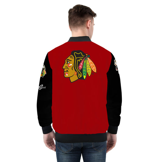 Chicago Blackhawks Bomber Jacket