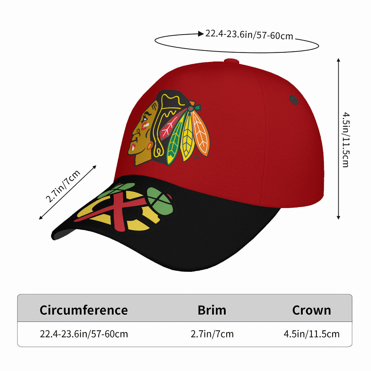 Chicago Blackhawks Big Logo Cap