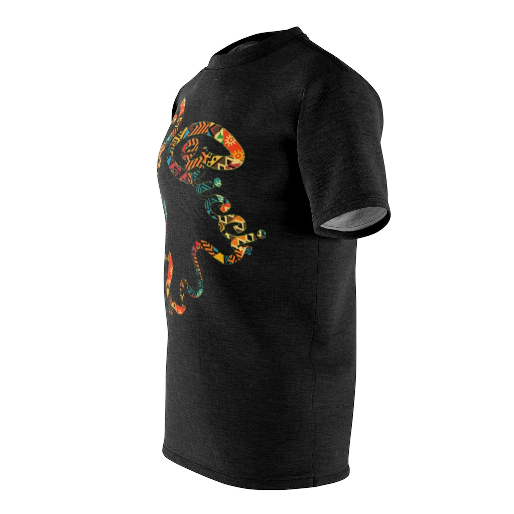 Wrap around shirt black