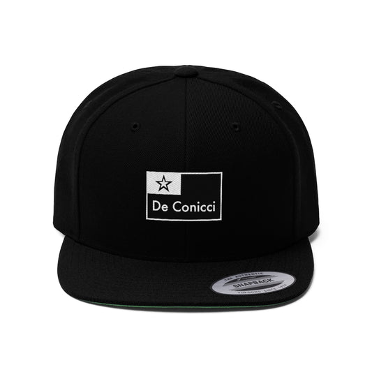 De Conicci Flag Unisex Flat Bill Hat