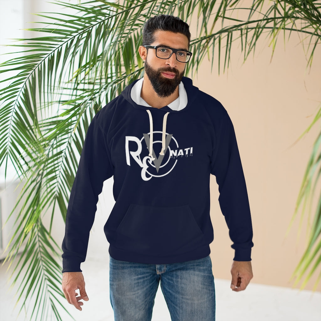 Revonati navy/gray Pullover Hoodie