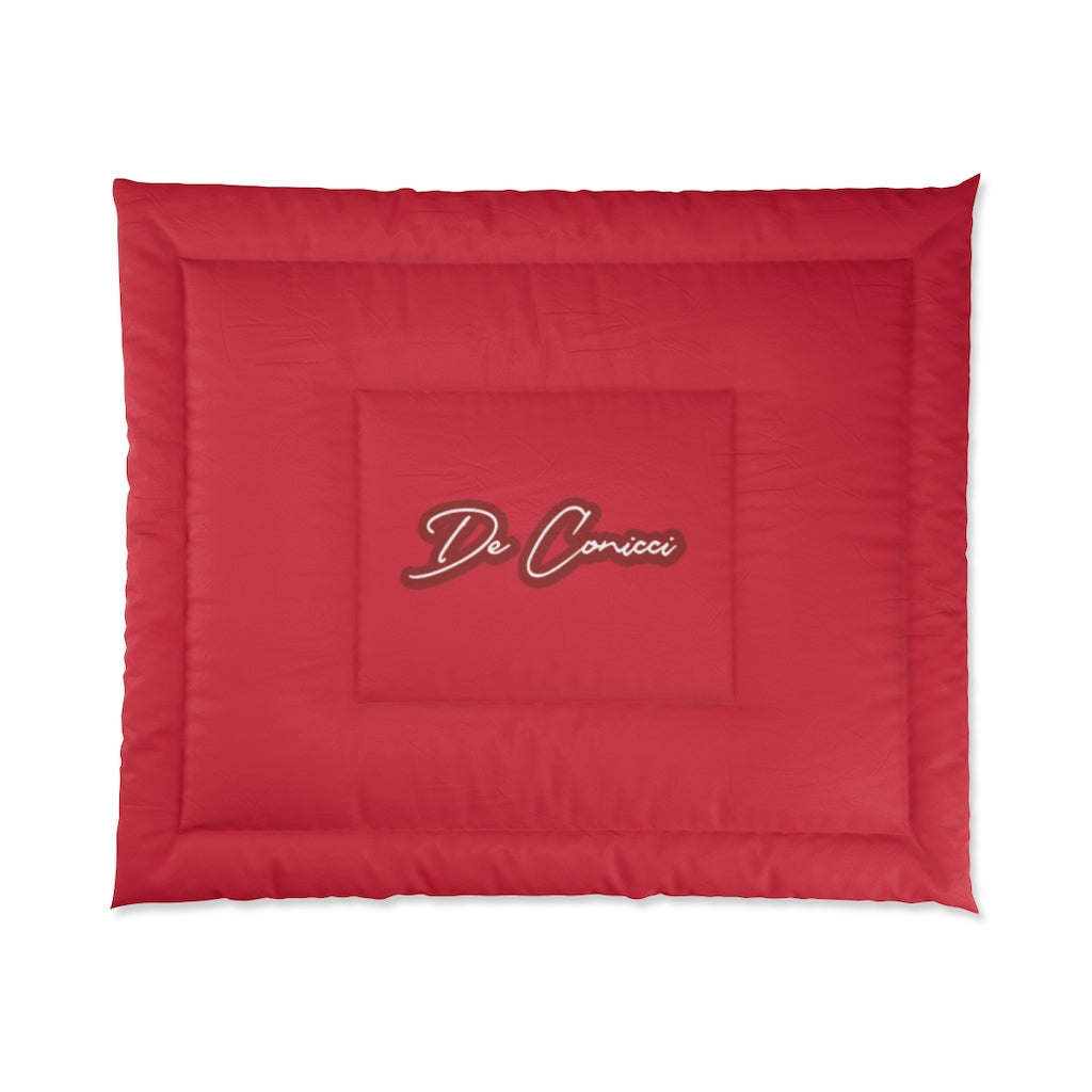 Comforter. Red