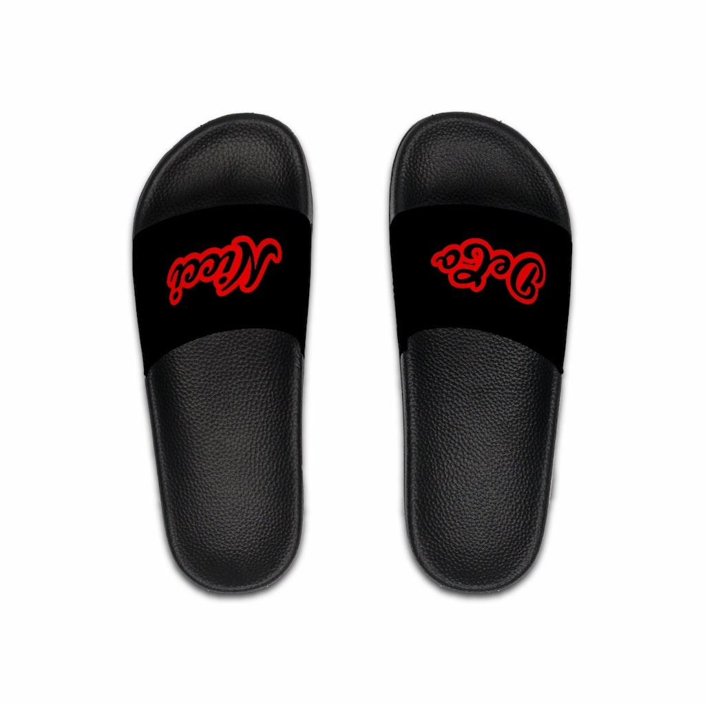 Deco Logo fire orange Men's Slide Sandals