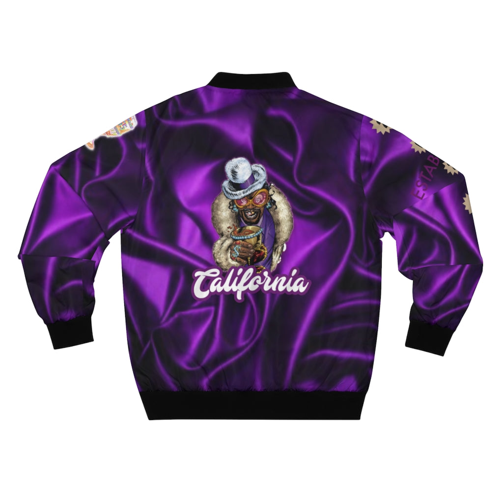 California Gloss boss up Jacket Purple