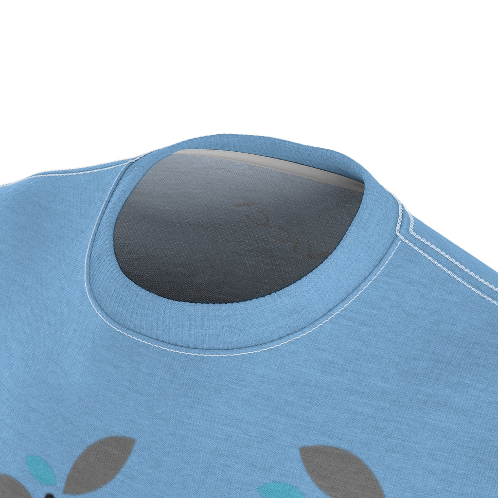 De conicci Authentic rare shirt. Zip flower Blue