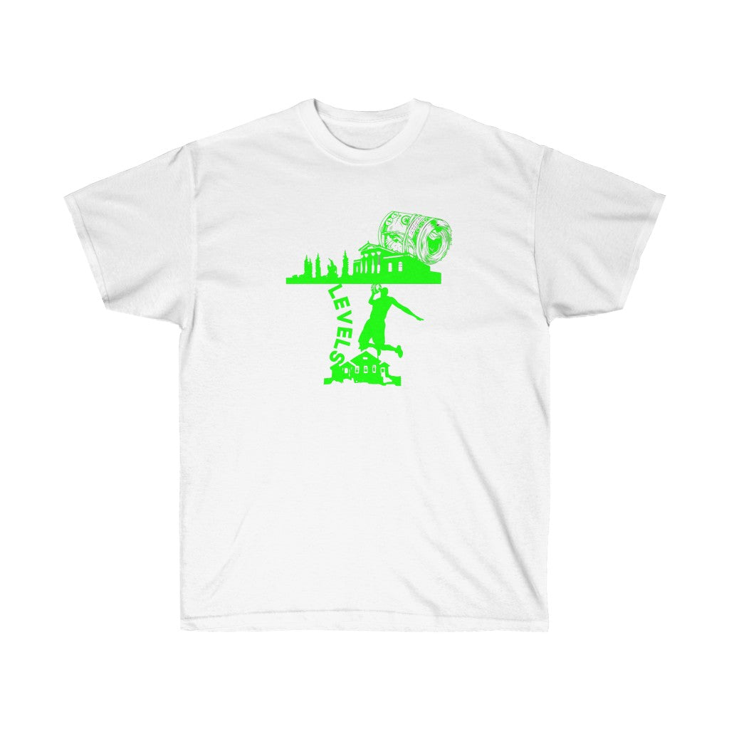 Levels Tee neon green/black