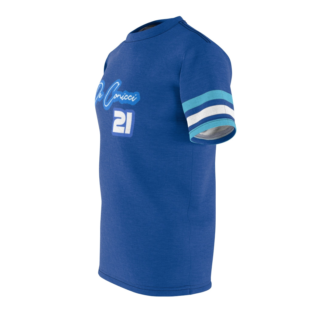 Jersey Shirt. Royal Blue/Water Blue Color Way