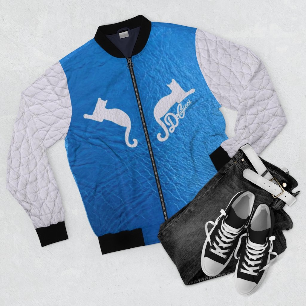 Zag Jacket blue/white