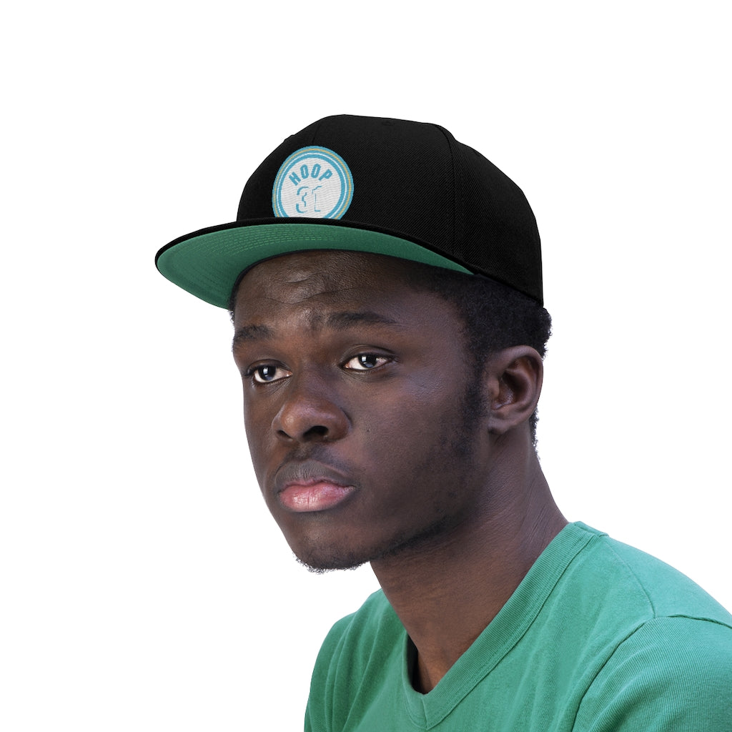 Hoop 31 Unisex Flat Bill Hat