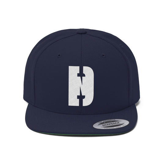 Navy blue cap with logo