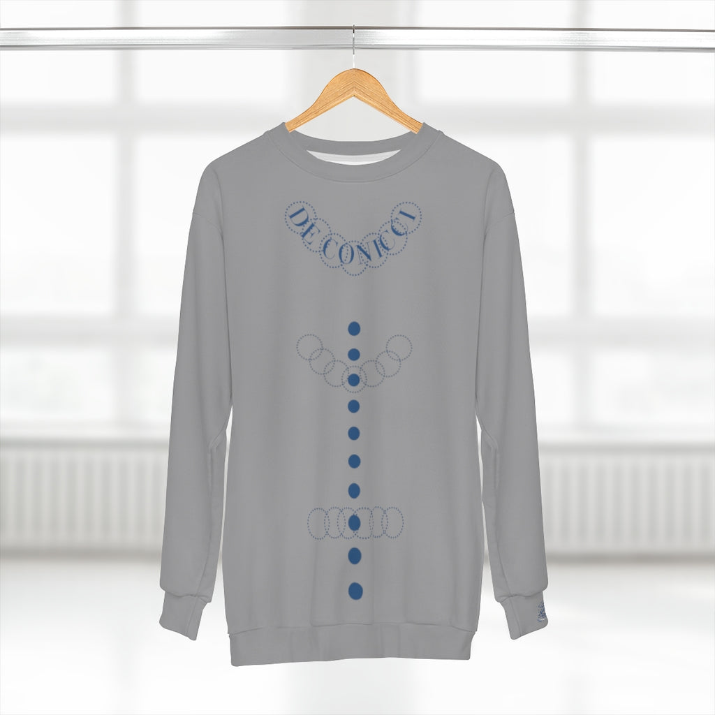 De Conicci Avenue Blue long sleeve. Gray