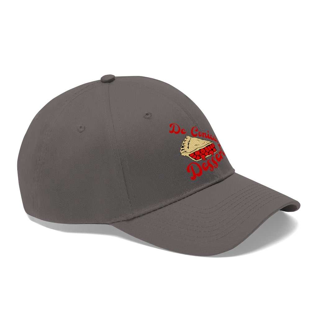 Cherry pie dessert cap gray