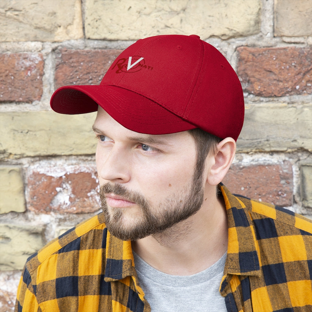 Revonati black/red Twill Hat