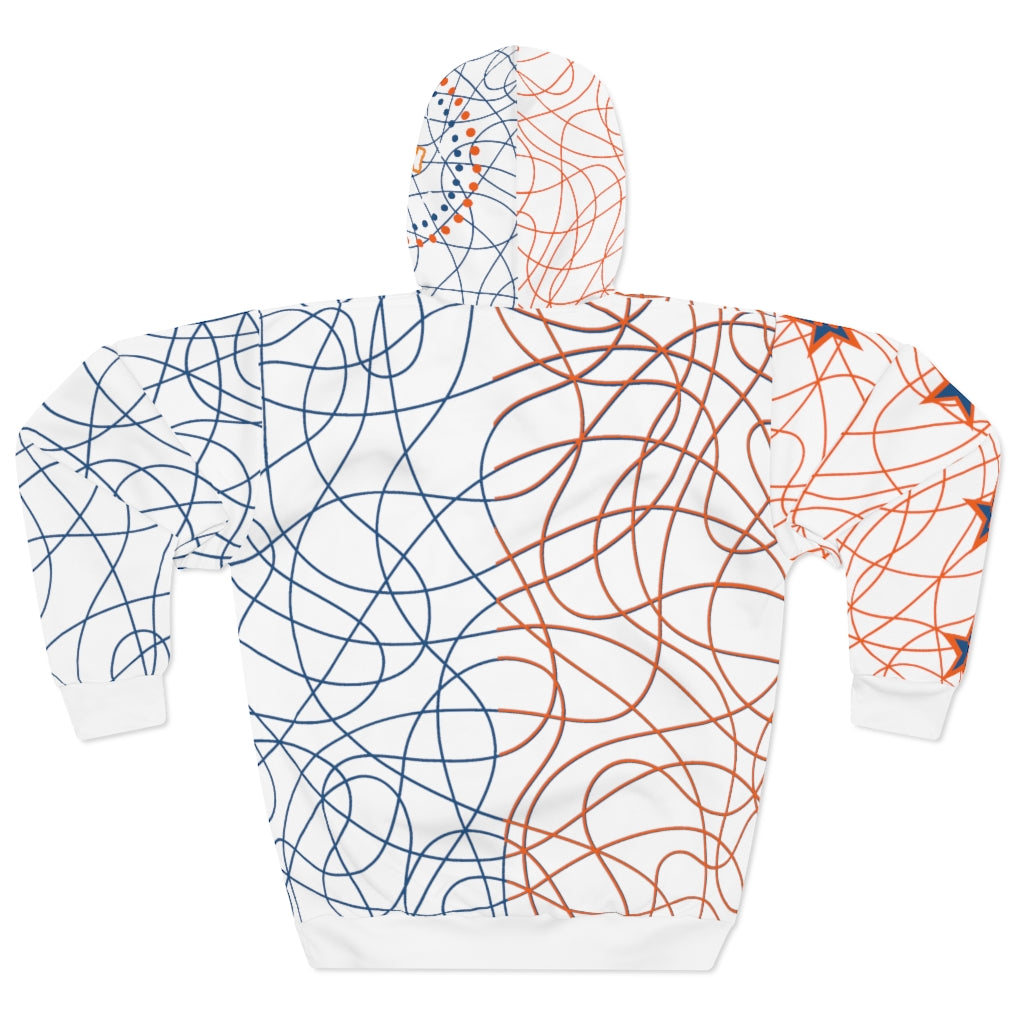 De Conicci Authentic white Illinois color Way Unisex Pullover Hoodie