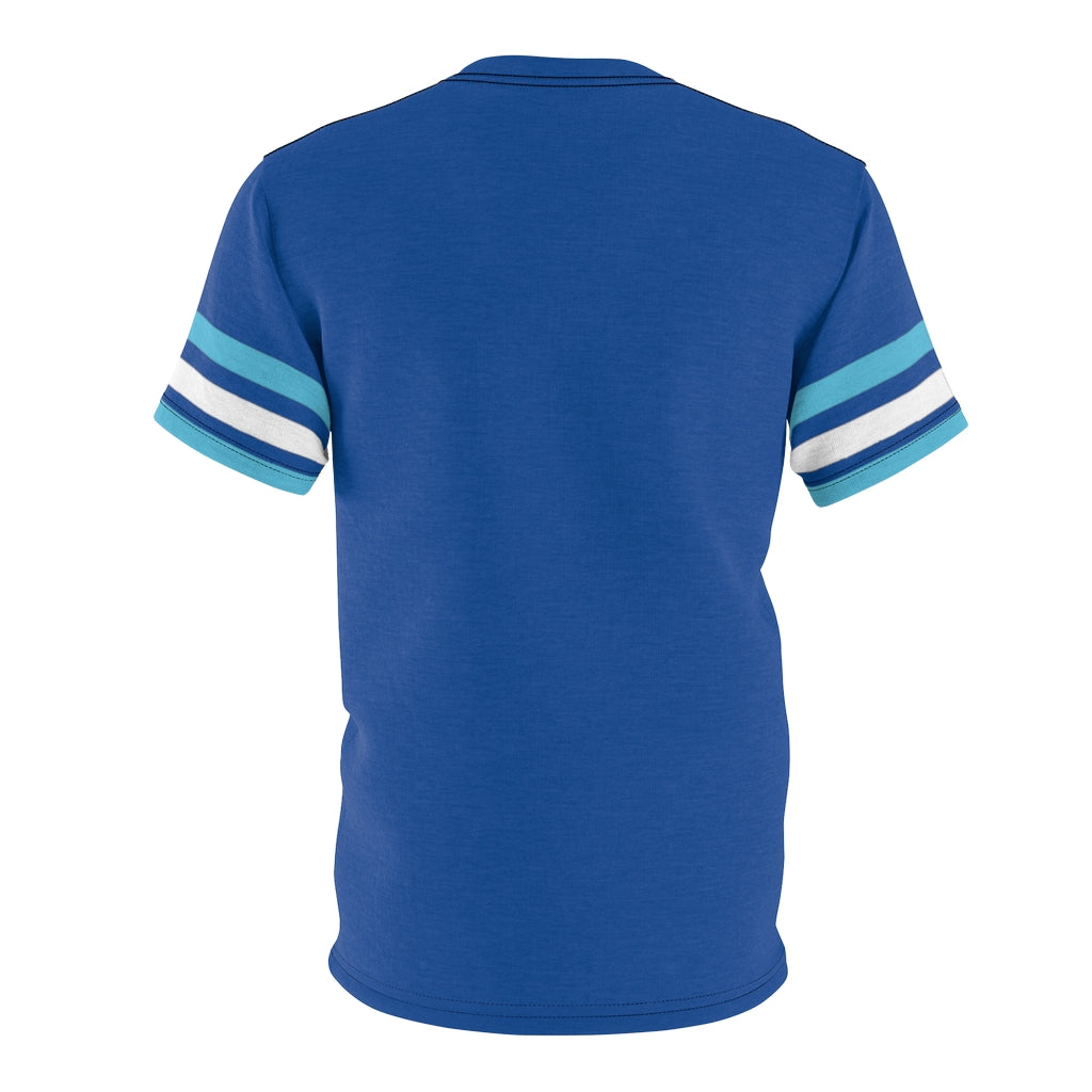 Jersey Shirt. Royal Blue/Water Blue Color Way