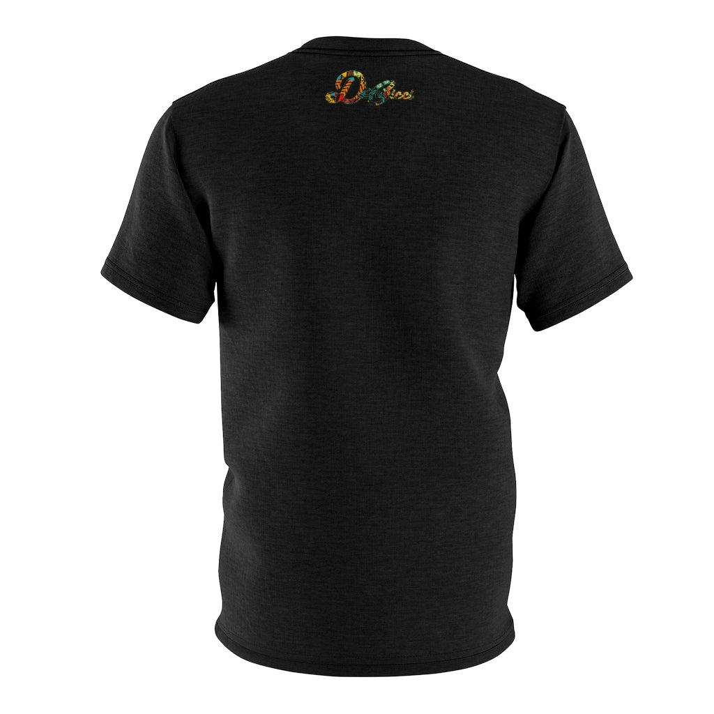 Wrap around shirt black
