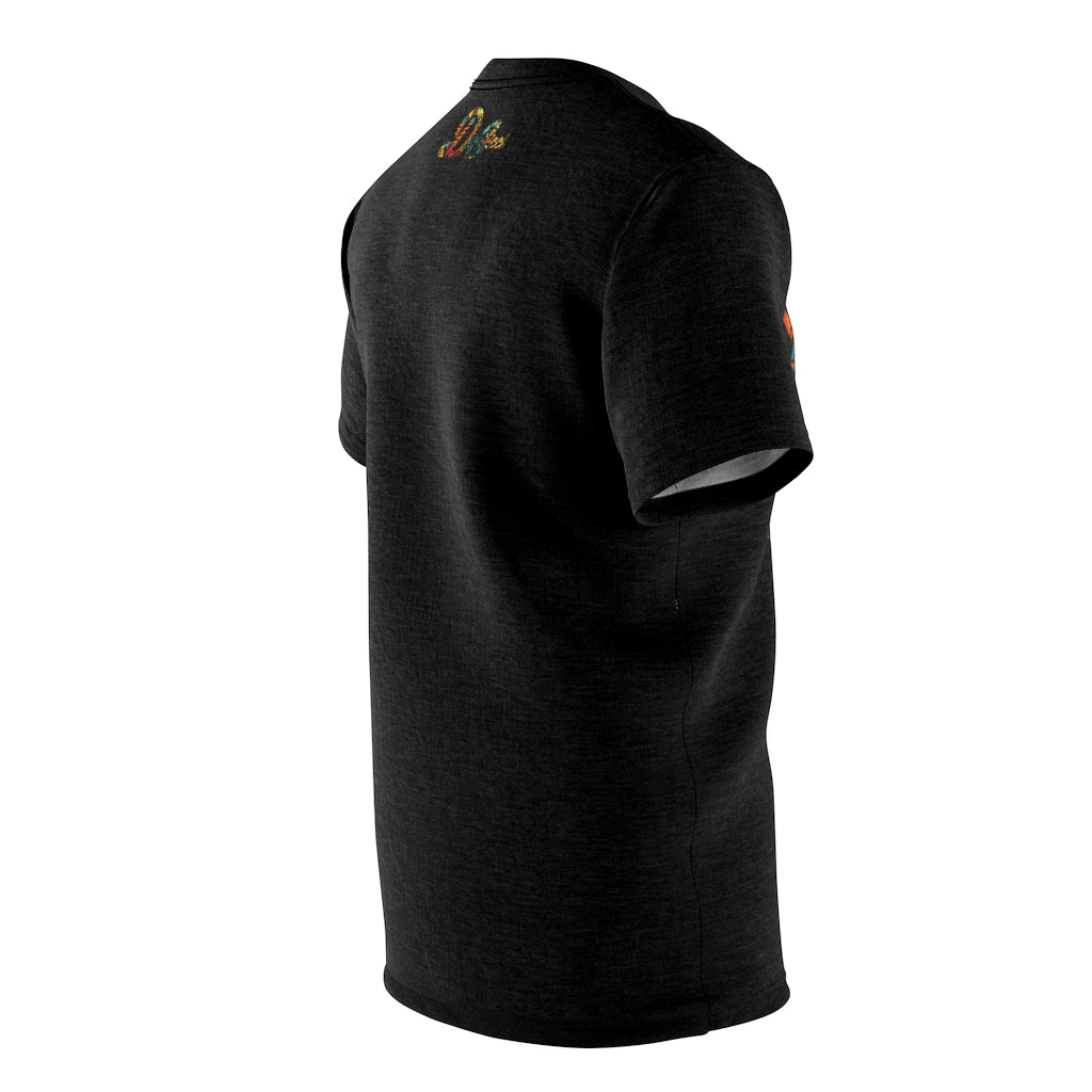 Wrap around shirt black
