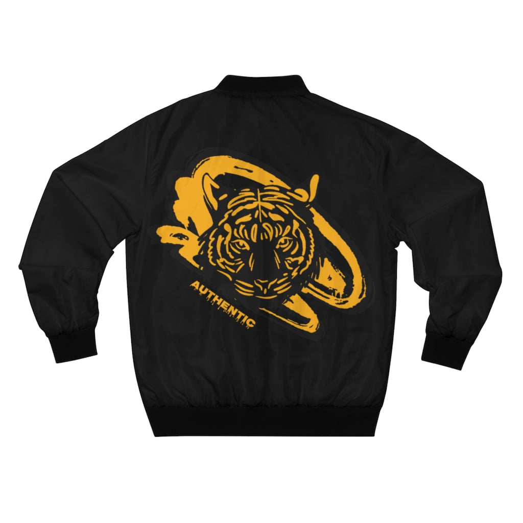 De Conicci Authentic yellow Tiger Bomber Jacket