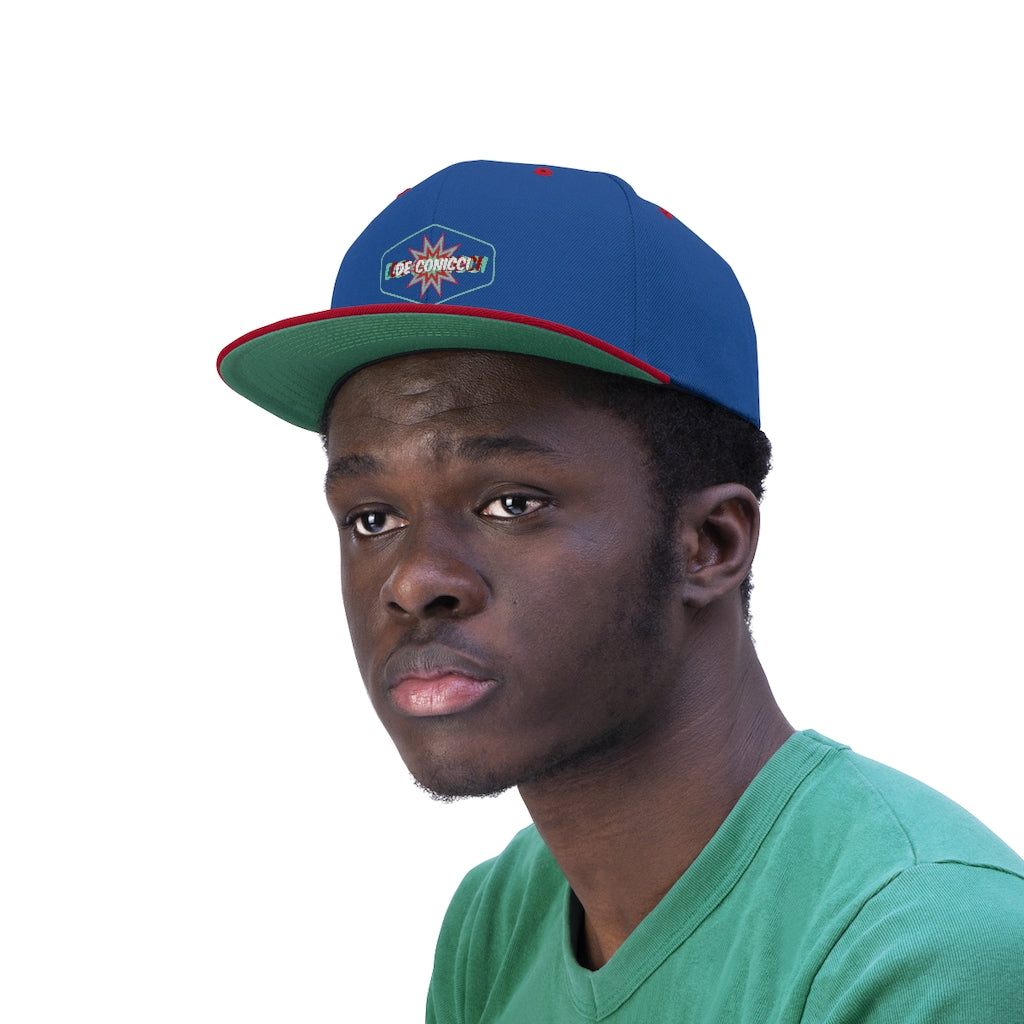 De Conicci Flat Bill Hat