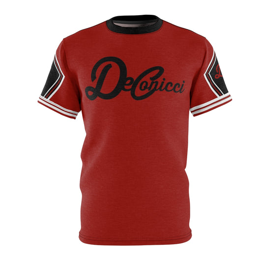 Authentic shoe shirt. Red