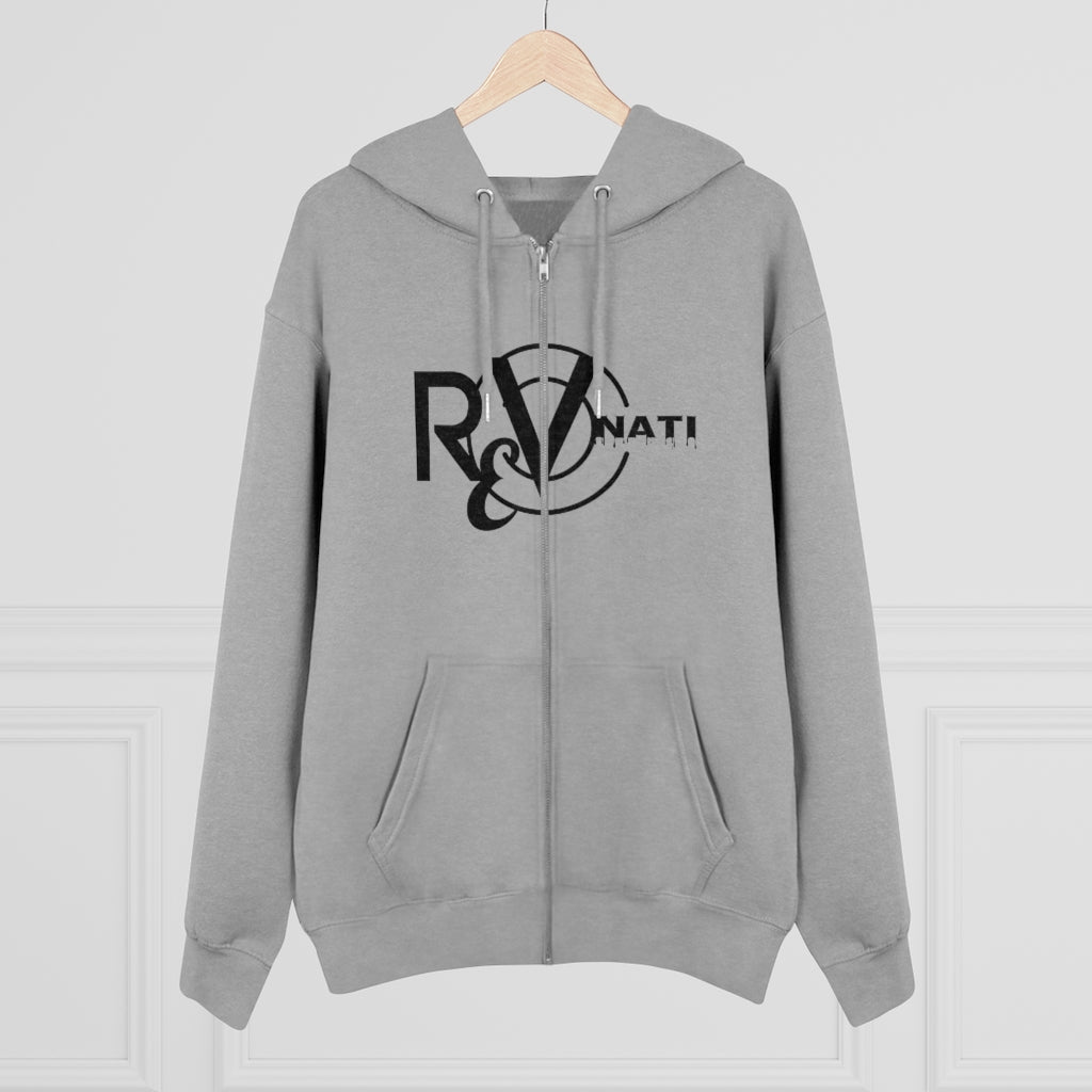 Revonati hoodie. Gray/black