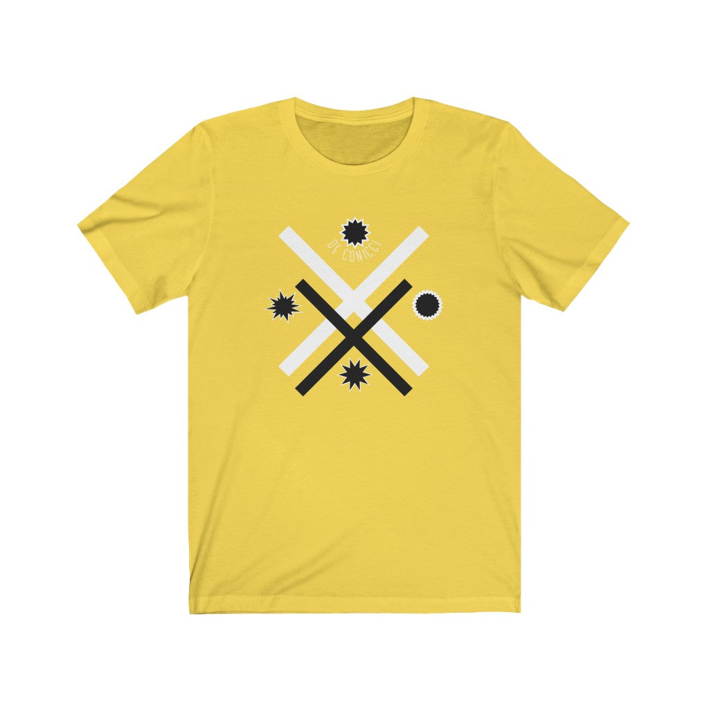 Unisex Jersey Short Sleeve Tee With De Conicci Authentic Logo.