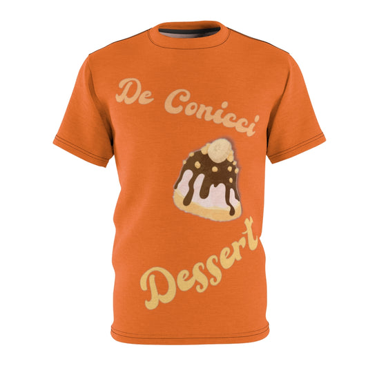 Chocolate banana dessert orange