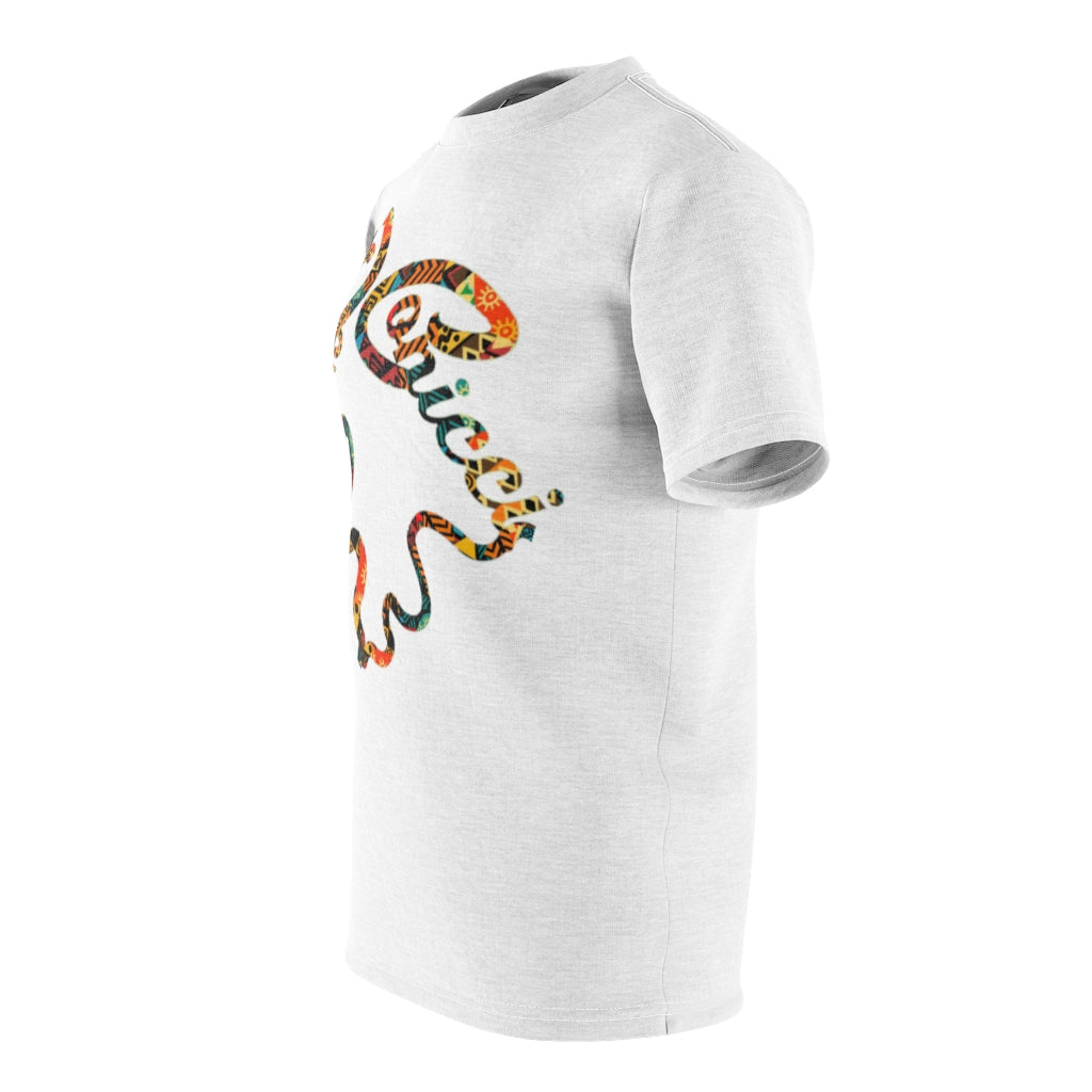 Wrap around shirt white