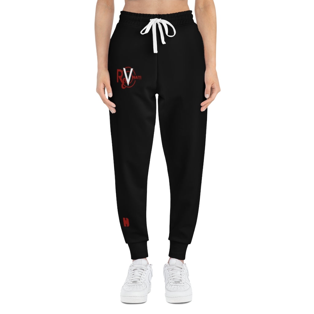 Revonati Athletic Joggers black/red