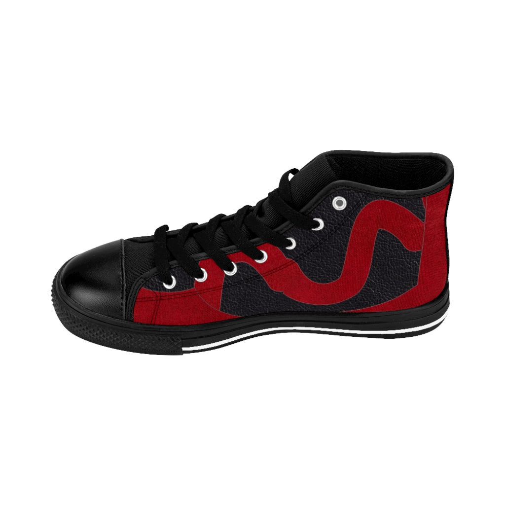 Swivel Red and Black with white logo
