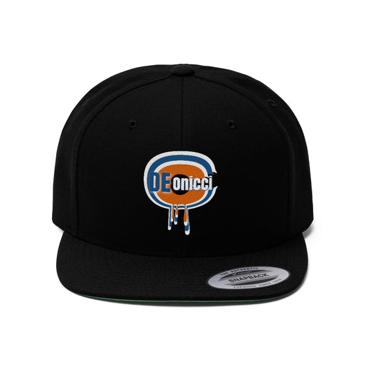 De Conicci Drip Unisex Flat Bill Hat