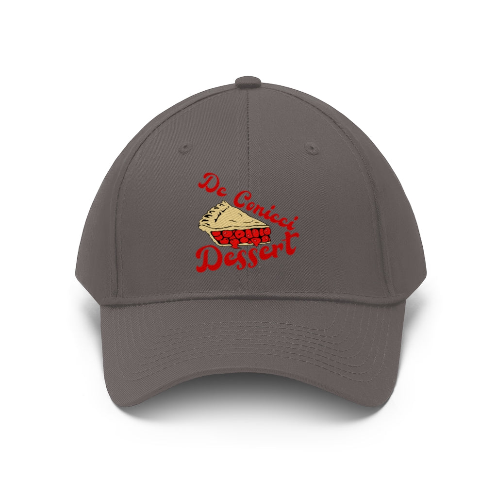 Cherry pie dessert cap gray