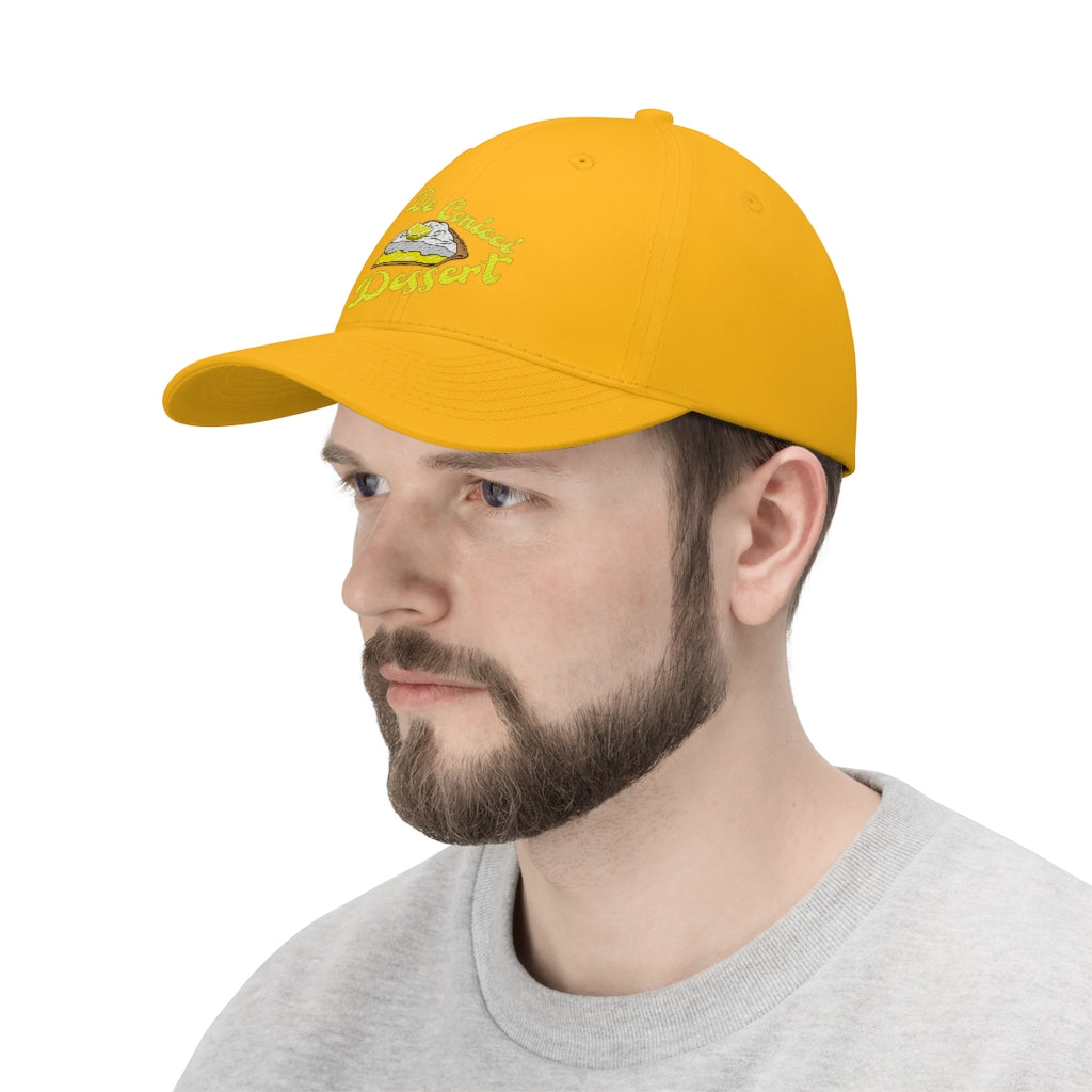 Lemon Pie dessert cap yellow