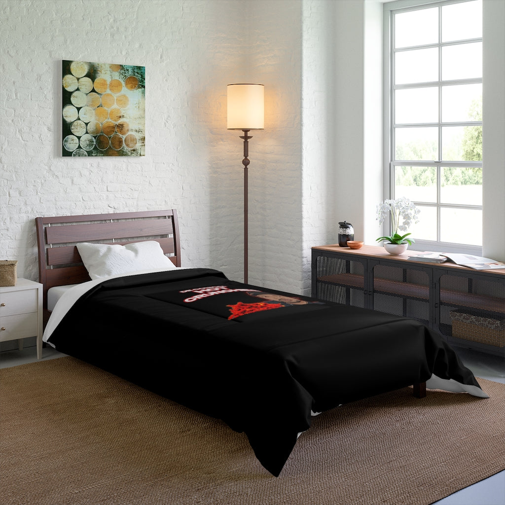 Comforter with HOT CRUNCHIES art