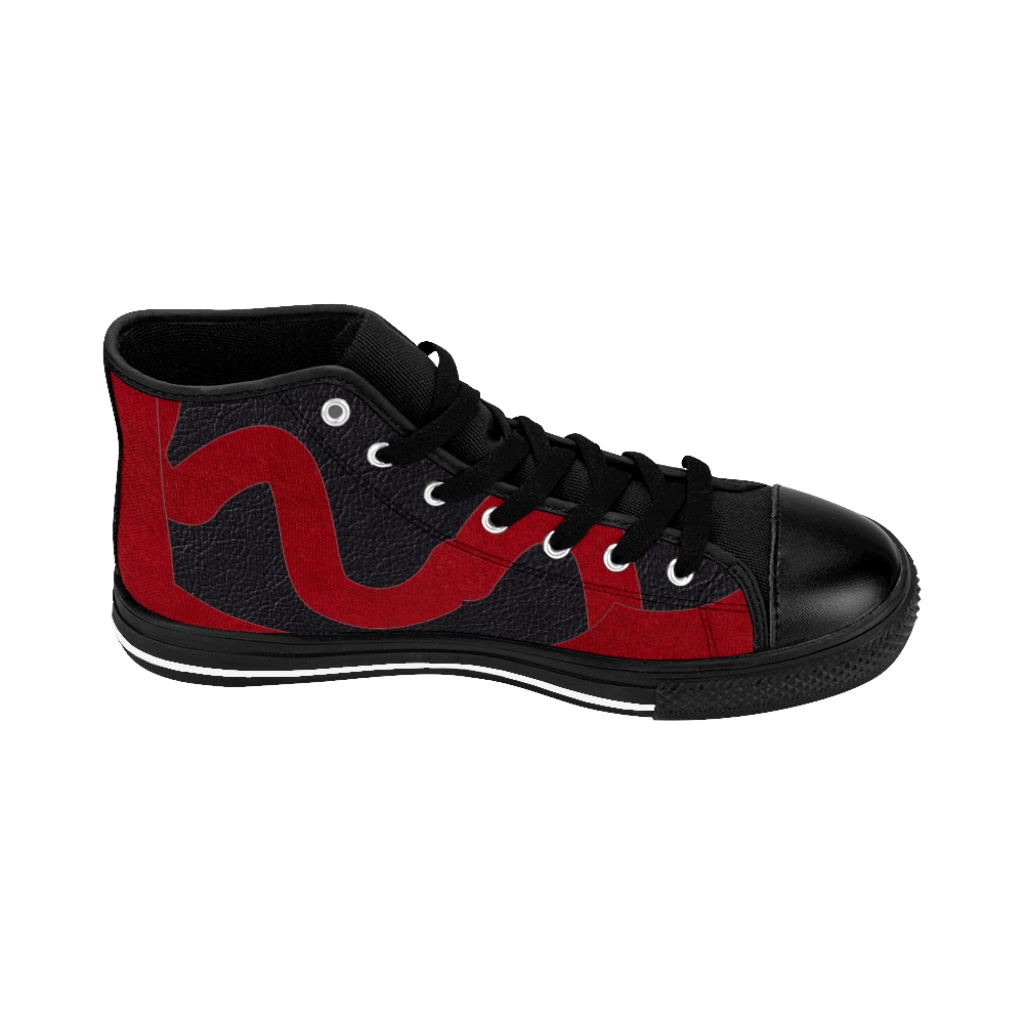 Swivel Red and Black with white logo