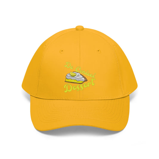 Lemon Pie dessert cap yellow