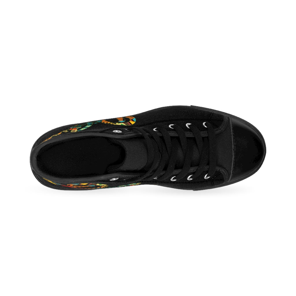Men's High-top Beach Color Sneakers