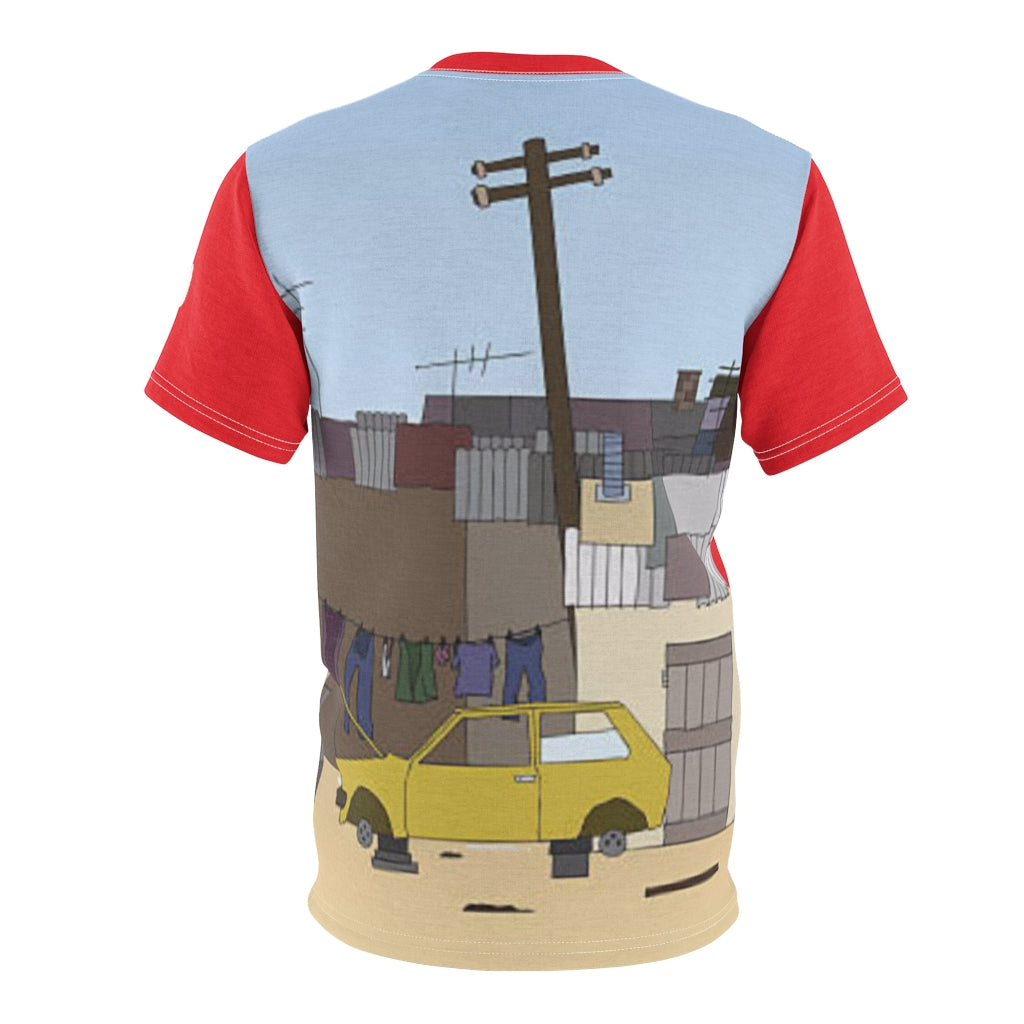 Slum Bunny short sleeve. Red