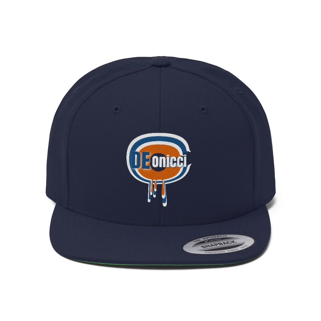 De Conicci Drip Unisex Flat Bill Hat