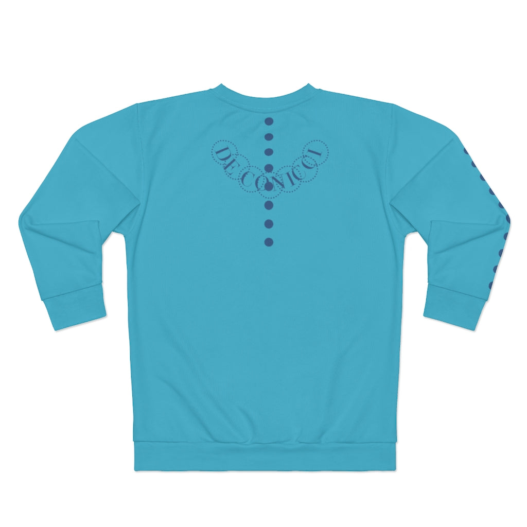 De Conicci Avenue Blue long sleeve. Water Blue
