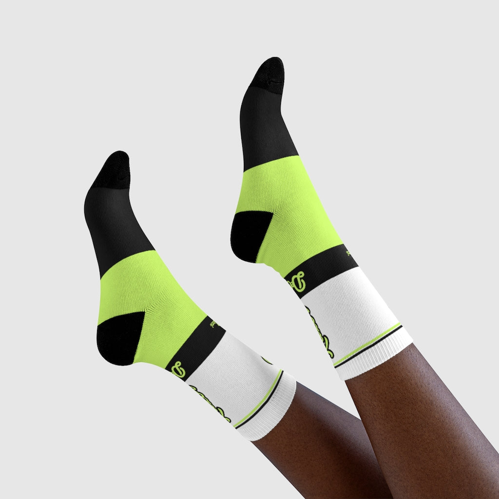 Razor Sharp Hoop Socks