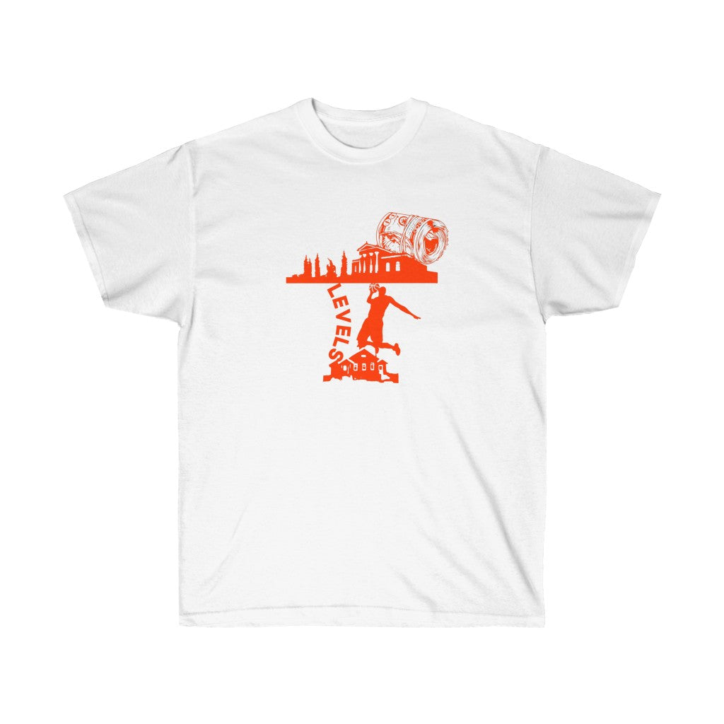 Levels t shirt orange/black