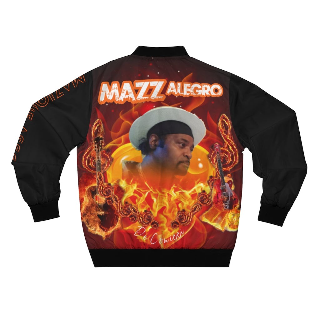 De Conicci Black Mazz Alegro Bomber Jacket