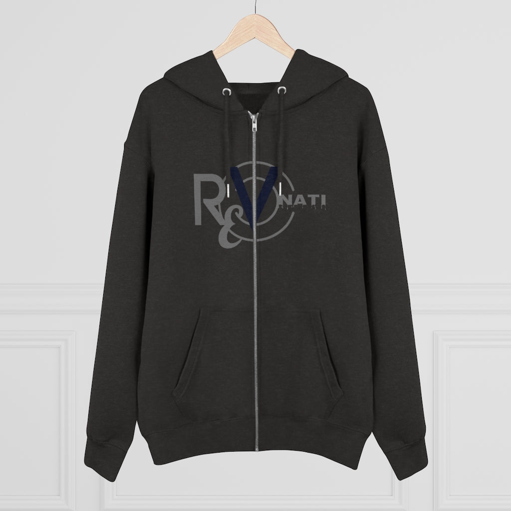 Revonati hoodie. Black/gray and navy