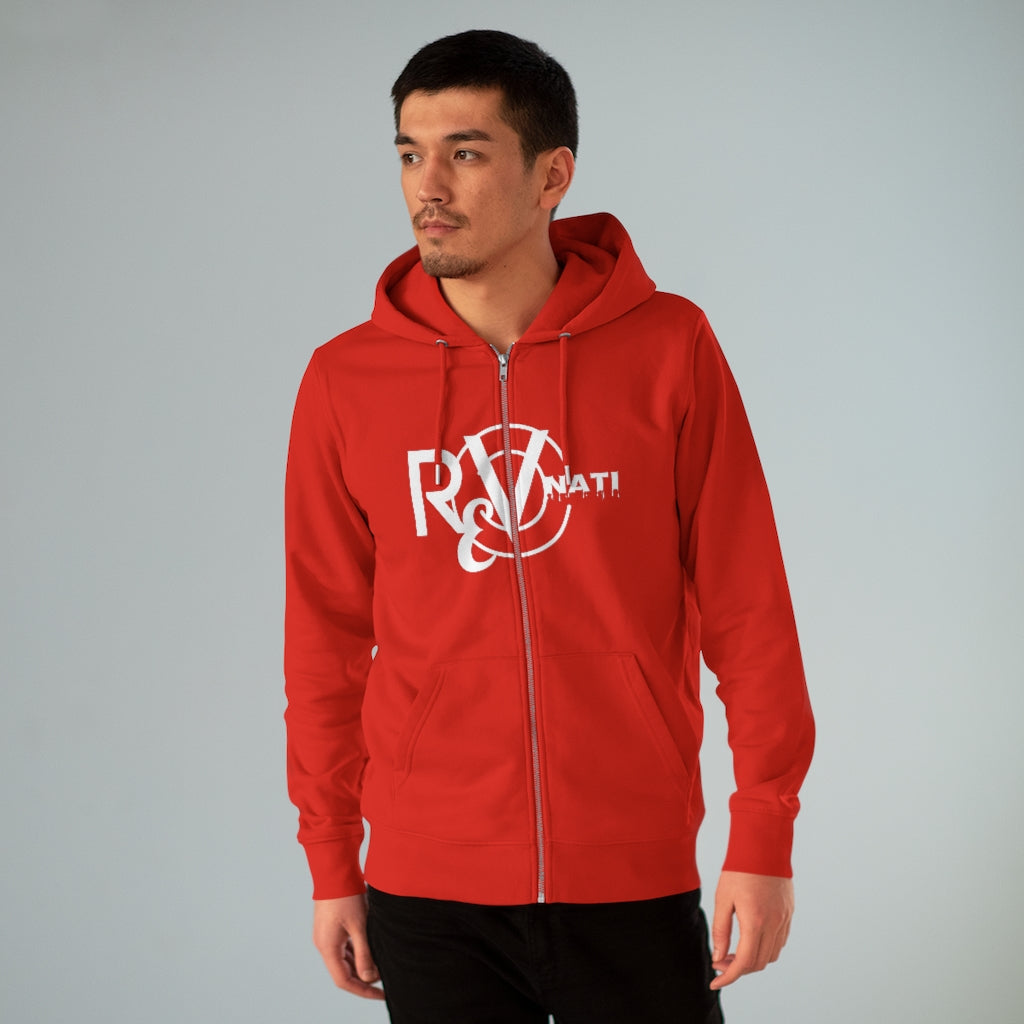 Revonati hoodie red/white